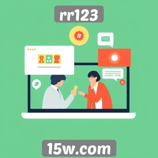 novas funcionalidades de interação no site rr123